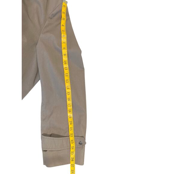 Vintage BOTANY WEATHER TOPPER Trench Coat Men's Size 46L w 2 Removeable Layers! - Picture 13 of 15